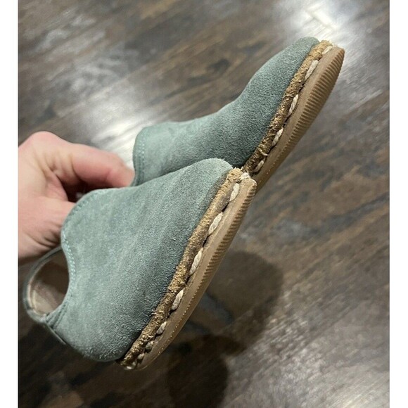 Sabahs Women’s 41 (US 9) Marmaris Suede Blue/ Teal Flats- Handmade Turkey - Picture 7 of 11